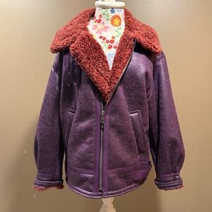 Urban Outfitters NWT Oversized Aviator Coat